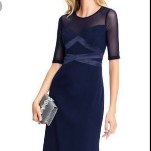 Adrianna Papell Satin Embellished Gown